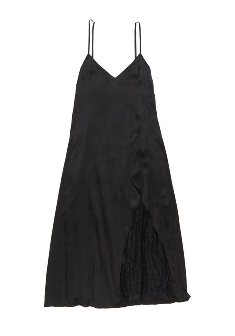 abito satin donna nero ACNE STUDIOS | A20926900